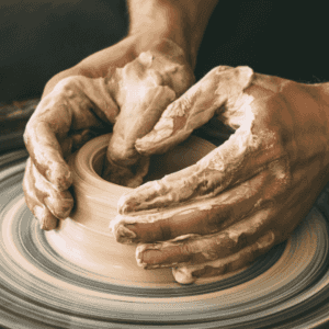 6 Week Wheel Throwing Pottery Course AM Introduction to Wheel Throw Pottery Course TEEN PM Wed