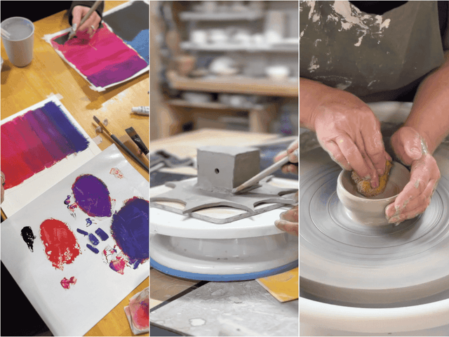Studio Pass promotional banner — Happy Hands Pottery & Art Studio Brampton, membership and studio access
