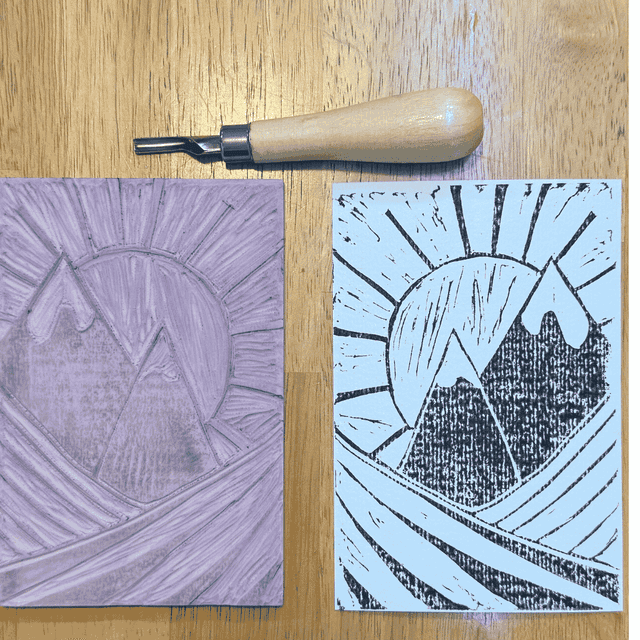 The Fundamentals of Printmaking Lino Block Printing (1) The Fundamentals of Printmaking: Lino Block Printing
