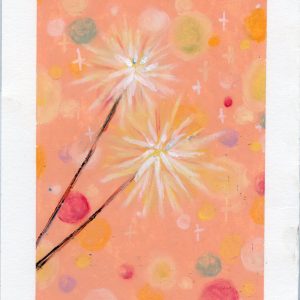 Dandelion Wishes in the Glow Dandelion Wishes in the Glow