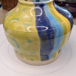 Sunlight Stream Ceramic Vase