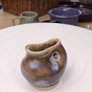 Wave Form Organic Mini Vase